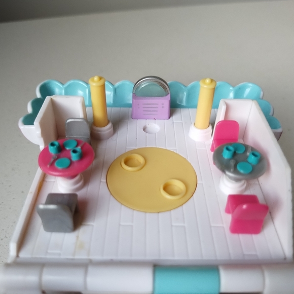 Vintage Bluebird Polly Pocket Pizza Parlor - Picture 7 of 11
